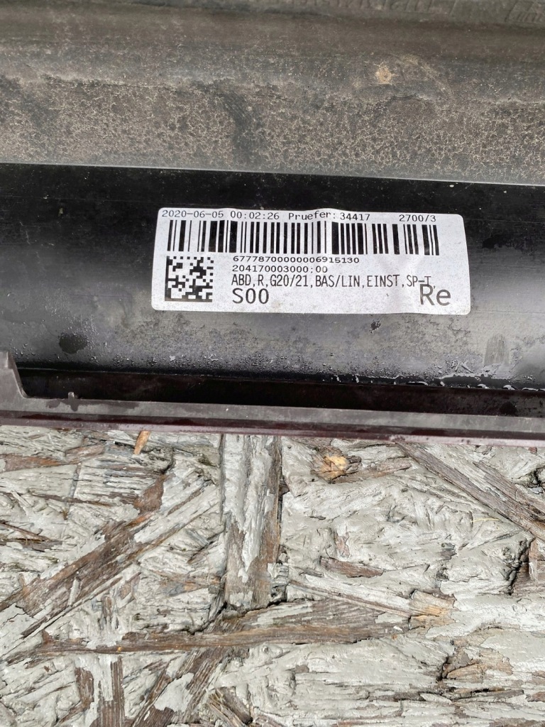 фото №7, Bmw seria 3 g20 g21 молдинг поріг права 51127428032