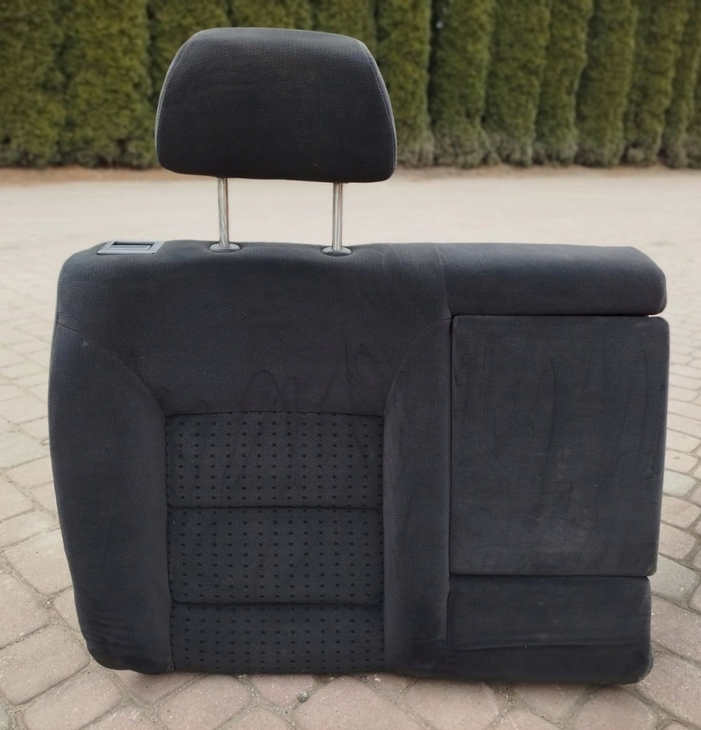 Заднє сидіння задній vw golf iv 4 bora hb 5d сидіння задні vag 1j czarna шина частини Доставка