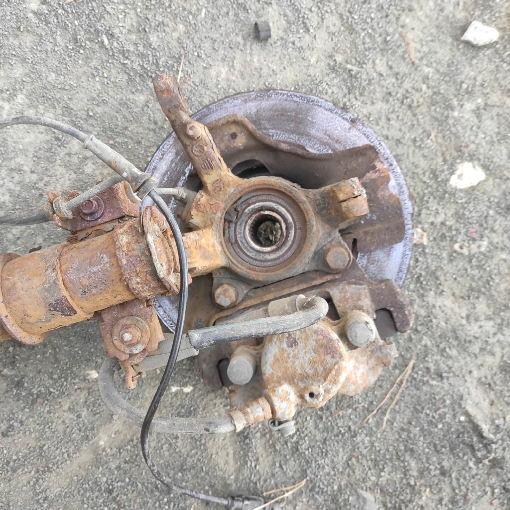 фото №5, Поворотный кулак амортизатор суппорт правый перед fiat punto 2004r 1.3jtd