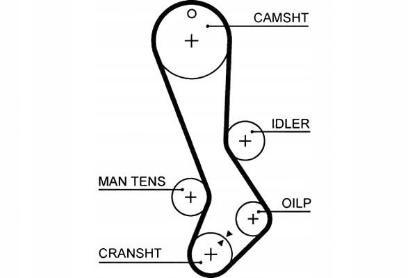 фото №2, Ремень распределительного вала toyota 129