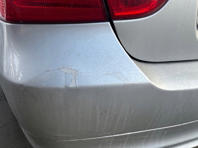 фото №9, Bmw 3 e90 бампер задняя 08-12 4d e90 fl 354/7 titansilber металлик