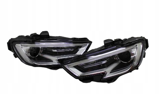 фото №5, Audi a3 8v sedan 17-19 kompletny перед ксенон крила капот бампер pas