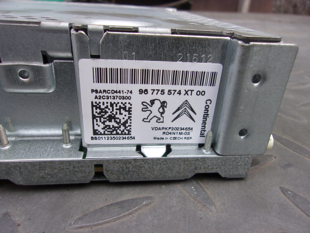 фото №2, Peugeot citroen радіо 96775574xt