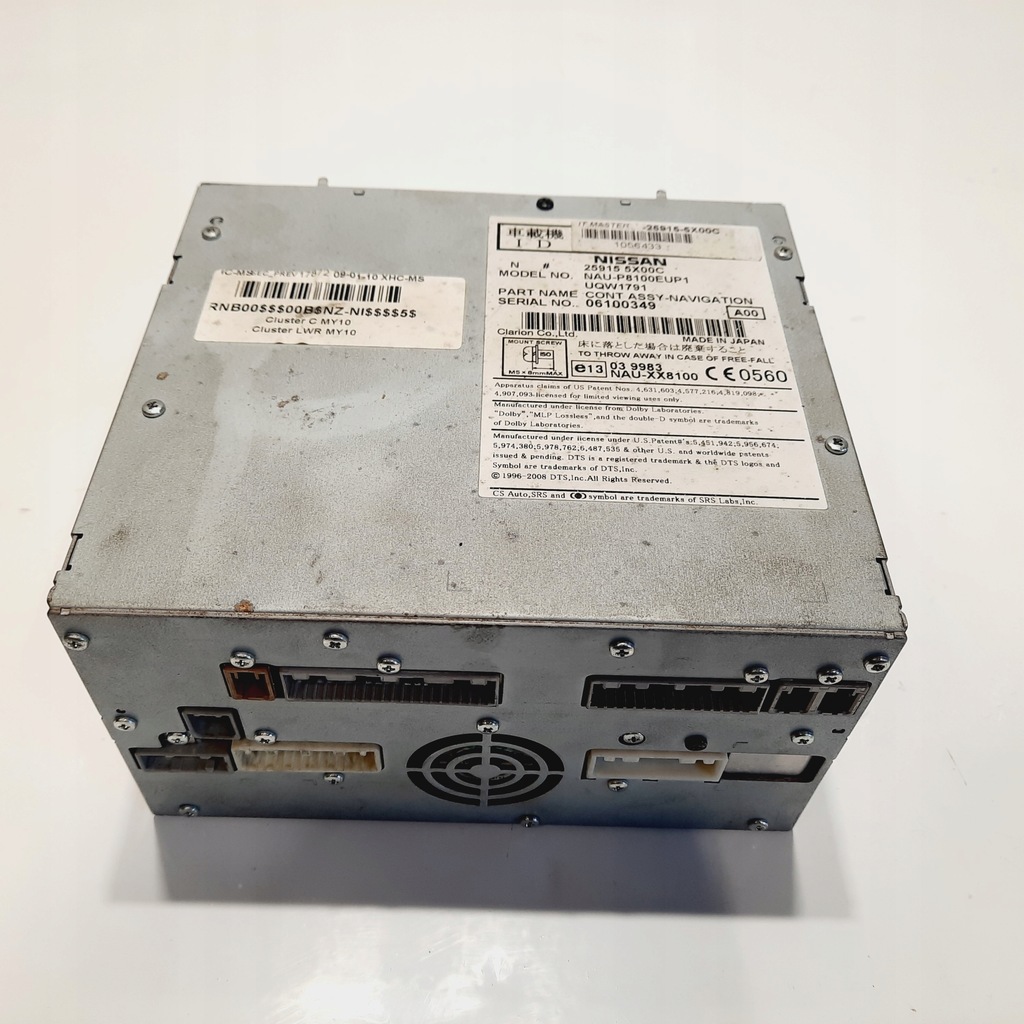 фото №1, Nissan navara d40 радио навигация 259155x00c