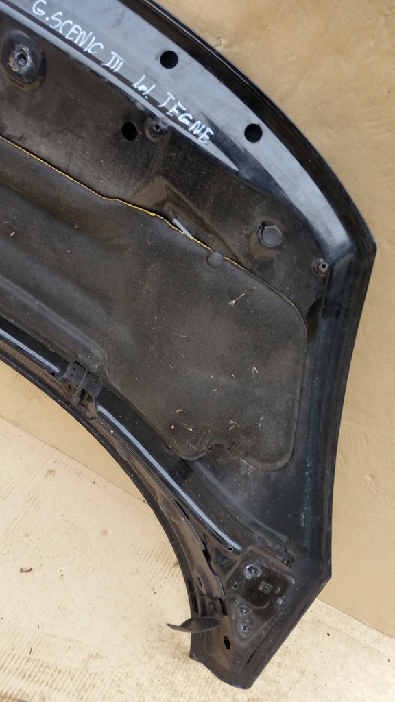 фото №11, Капот кришка двигуна renault grand scenic iii kol tegne 08-12