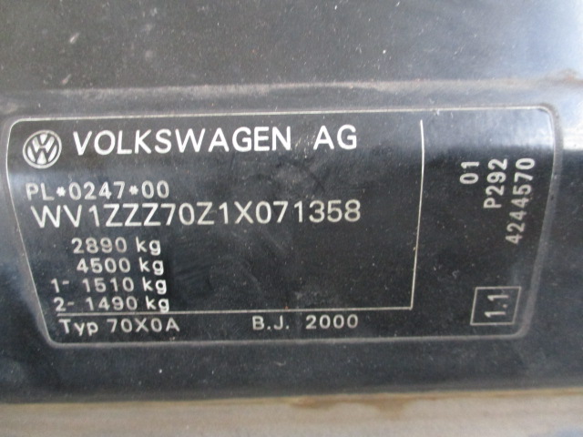 фото №5, Vw transporter t4 całe дверь перед левая