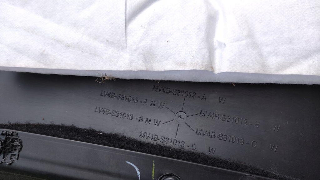 фото №12, Ford kuga mk3 обшивка обивка багажника правый задняя задняя