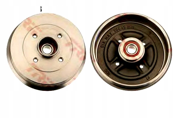 фото №1, Trw гальмівні барабани гальмівні renault twingo ii 1.5 dci 75