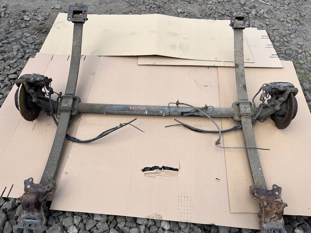 фото №1, Балка задняя задняя renault master opel movano 2003-2010 рессоры