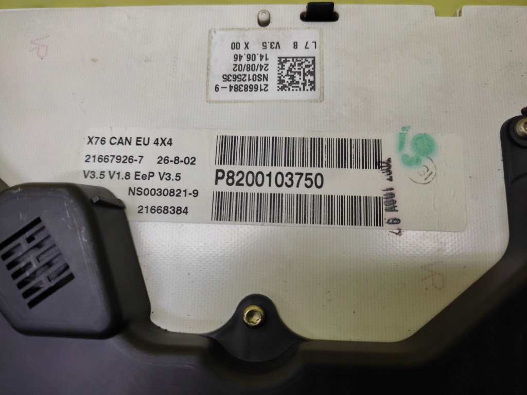 фото №7, Renault kangoo 1.5 dci счетчик приборы 8200103750