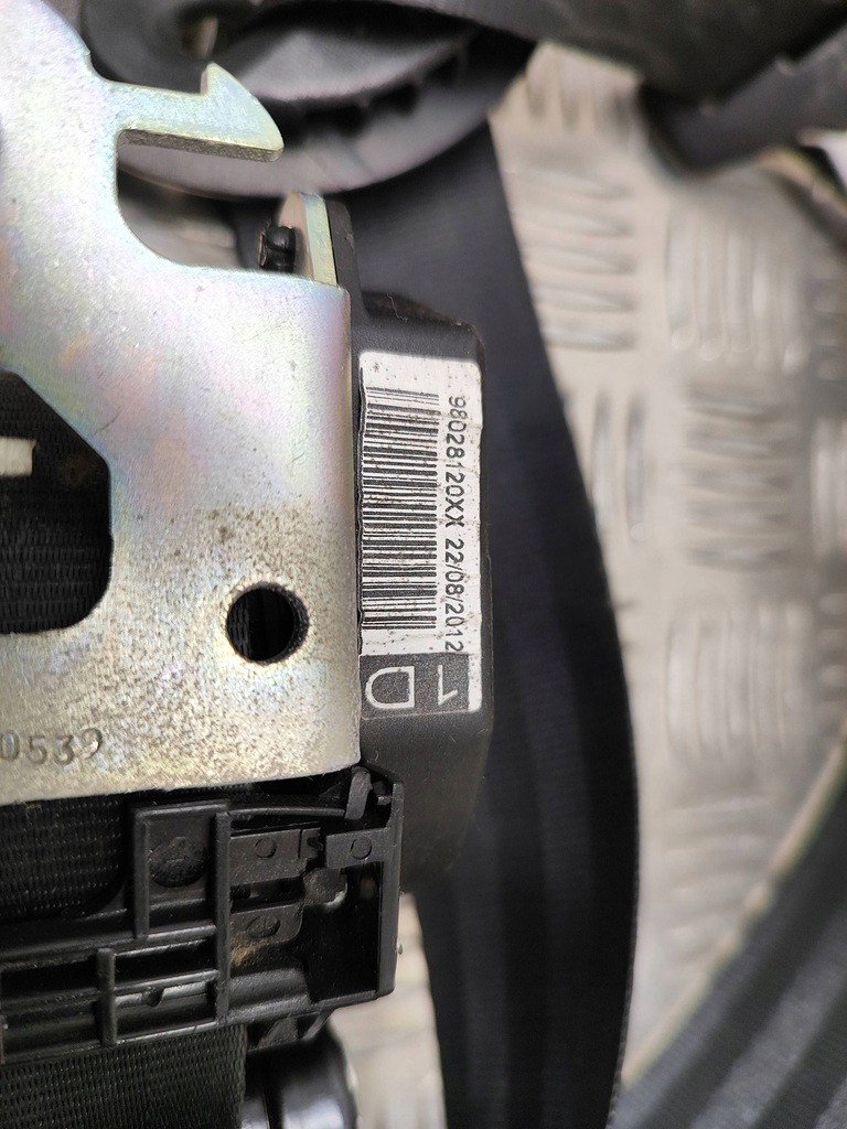 фото №5, Citroen ds5 2012 перед сторона права pas безпеки сидіння передній