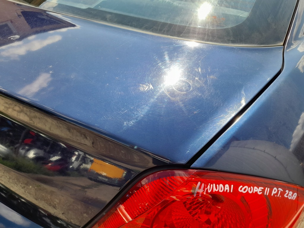 фото №8, Hyundai coupe ii крышка багажника багажника задняя задняя uc