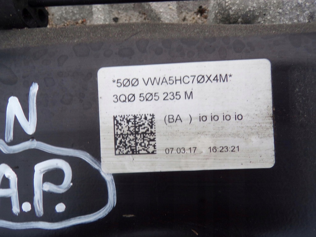 фото №10, Oś балка задня підвіска 3q0505235m vw arteon 4x4