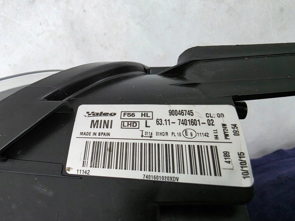 Купить Mini f54 f55 f56 f57 лампа левая передняя перед обычная европа 7401601