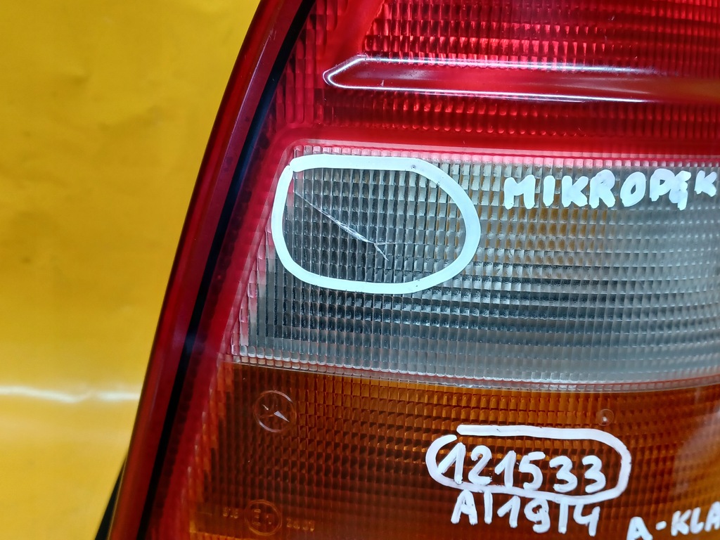 фото №9, Лампа задняя правая mercedes w168 1688200264r 97-04r