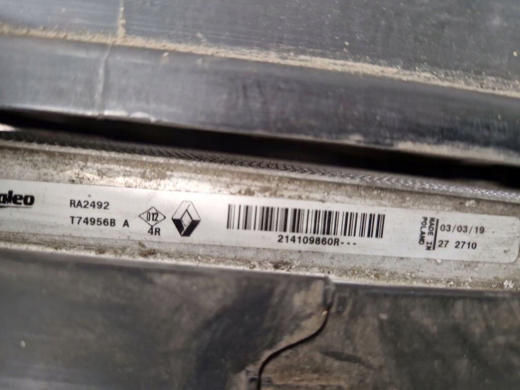 фото №9, Renault scenic iv - grand scenic iv 2018 радіатор / комплект