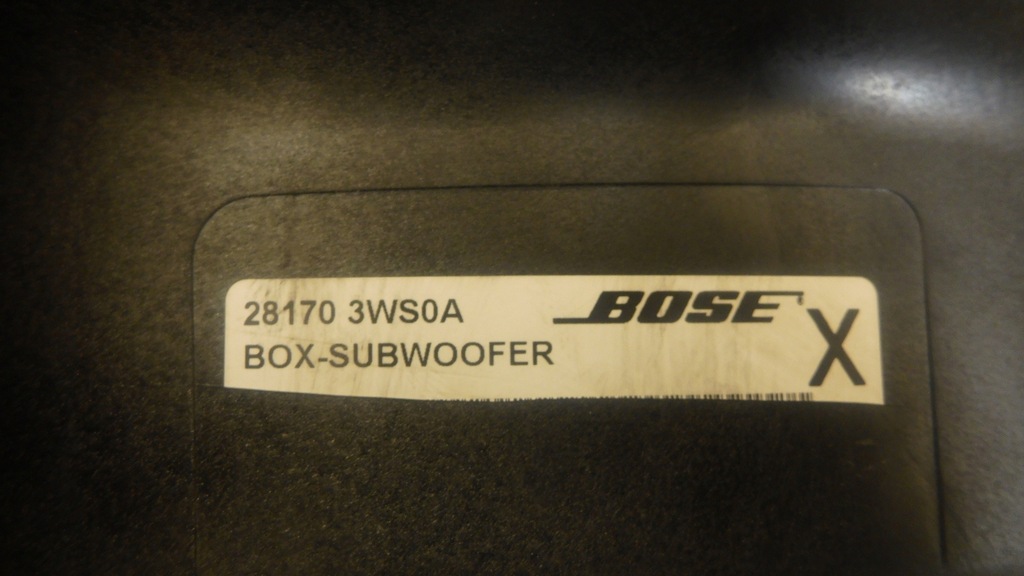 фото №4, Динамик сабвуфер bose renault megane iv kombi
