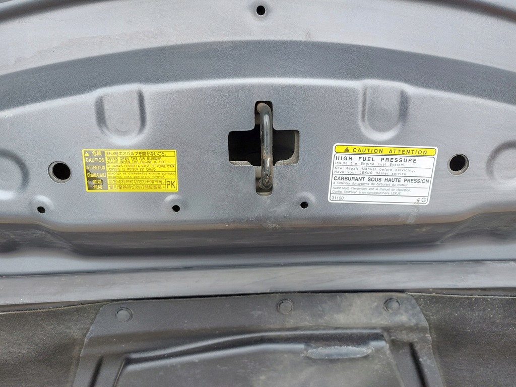 фото №8, Капот lexus rc f серая 1h9 15r