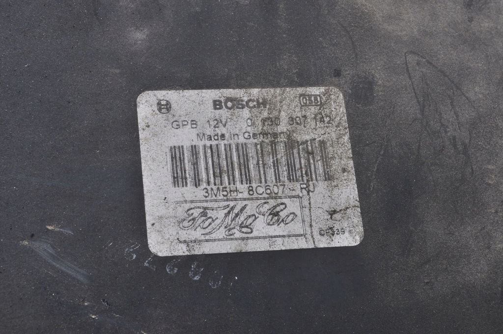 фото №6, Ford focus mk2 volvo s40 ii v50 1.6 tdci вентилятор радиатора 3m5h-8c607-rj