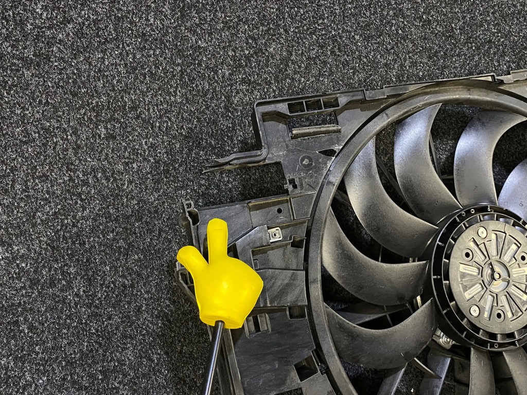 фото №6, Jaguar f-pace x761 2.0 sd4 вентилятор радиатора wody hk83-8c607-ag