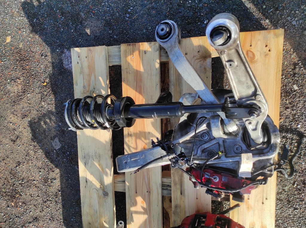 фото №8, Поворотний кулак ліва важелі амортизаторна стійка alfa romeo giulia