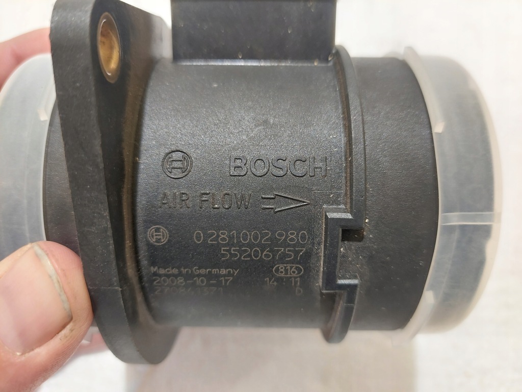 фото №16, Расходомер воздуха fiat bravo 1,3m