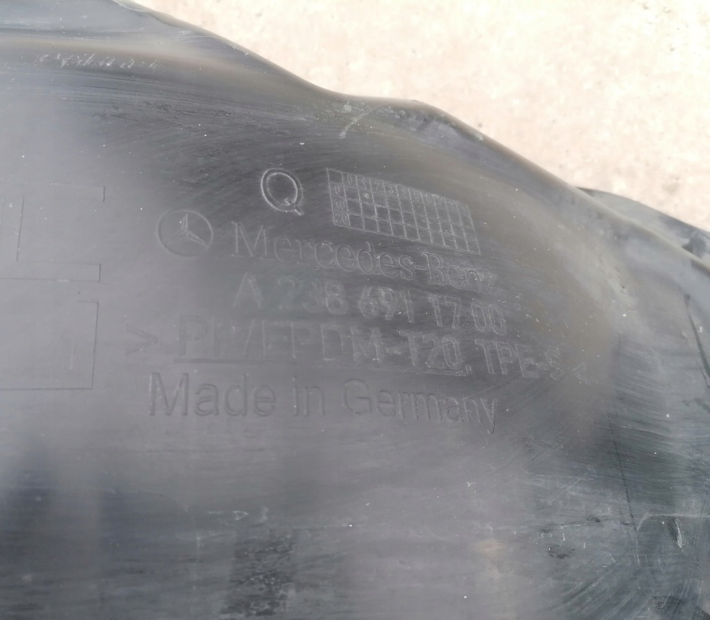 фото №5, Подкрылок левый перед mercedes e-klasa w213 w238