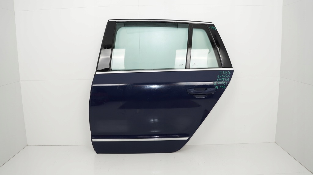 фото №1, Дверь левый задняя skoda superb ii 08-13r kombi lf5a