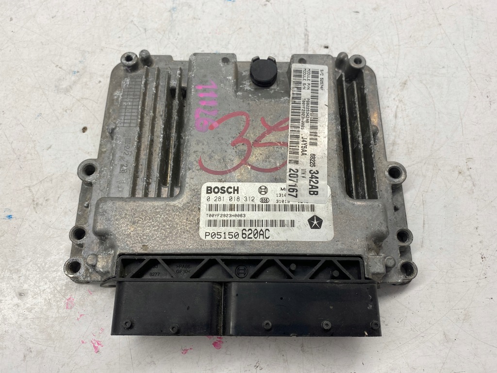 фото №1, Fiat freemont 2.0 multijet бортовий комп'ютер 0281018312