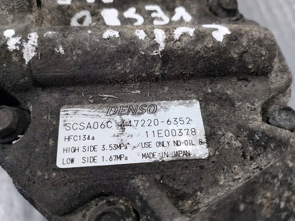 фото №6, Насос, компресор кондиціонера toyota corolla verso i 447220-6352