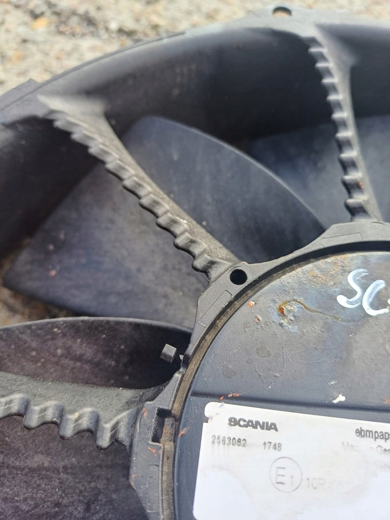 фото №4, Вентилятор вентилятор кондиционера кондиционер габаритный scania r s ntg новый model