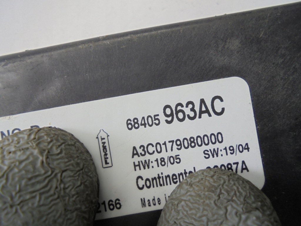 фото №4, Модуль датчик подушка безопасности jeep gladiator 2020-