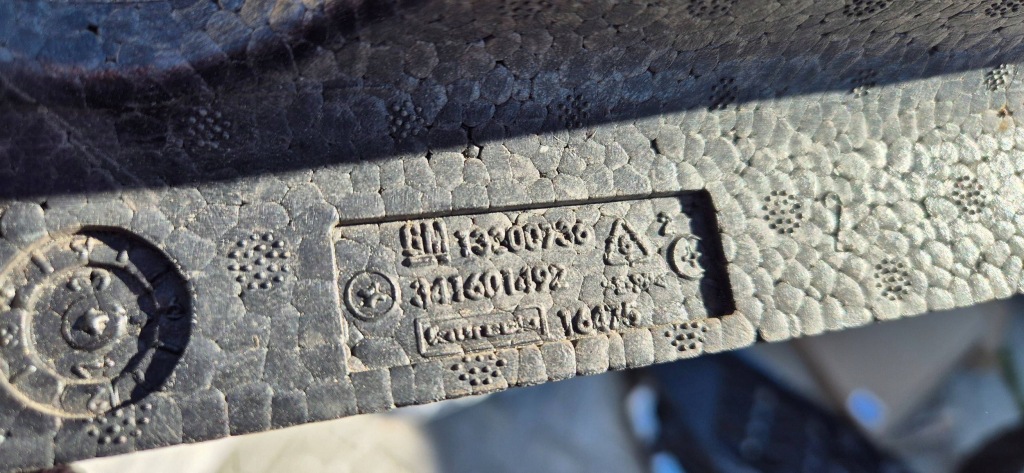 фото №11, Opel zafira c tourer 11-19 диффузор спойлер бампера задняя + абсорбер org