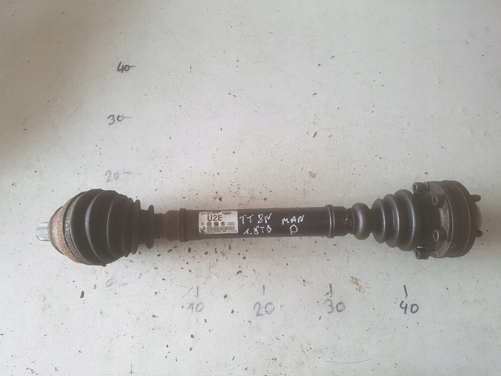фото №1, Audi tt 8n 98-06 1.8 t ary 180km приводной вал правая перед