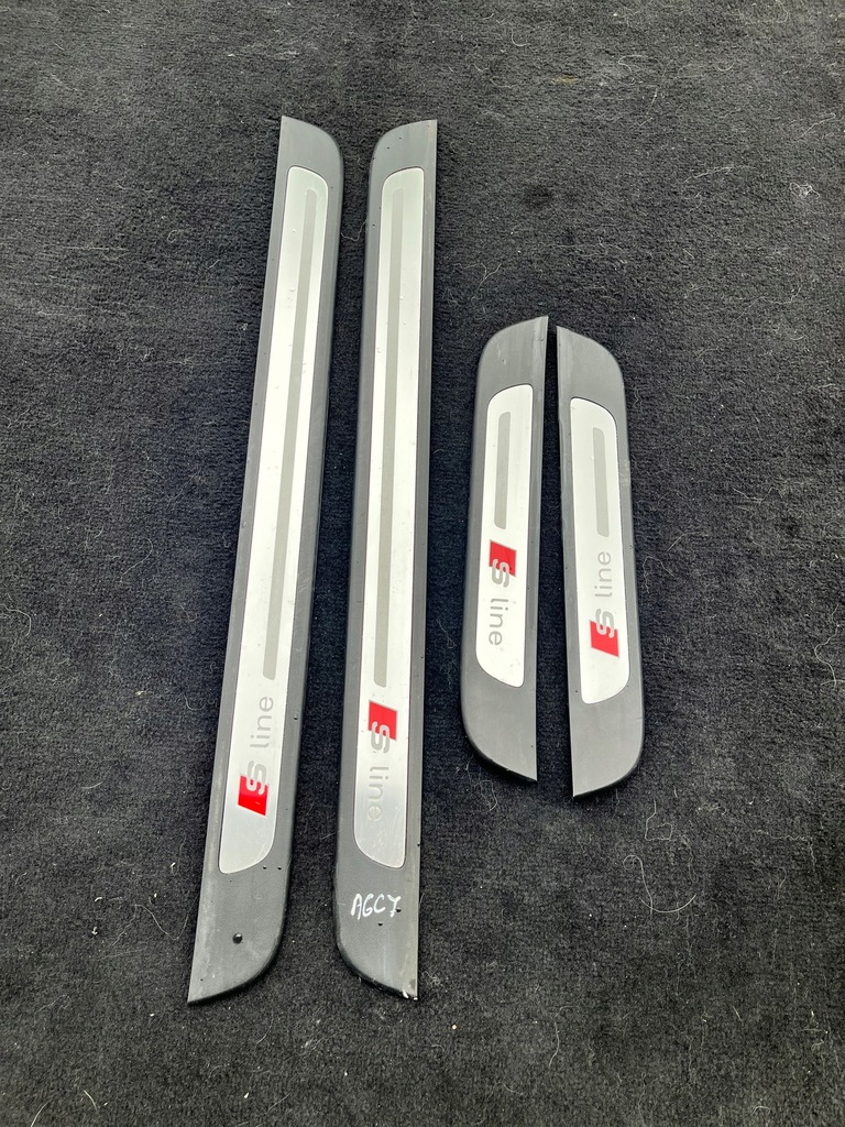 фото №1, Audi a6 c7 4g накладки пороговые s-line