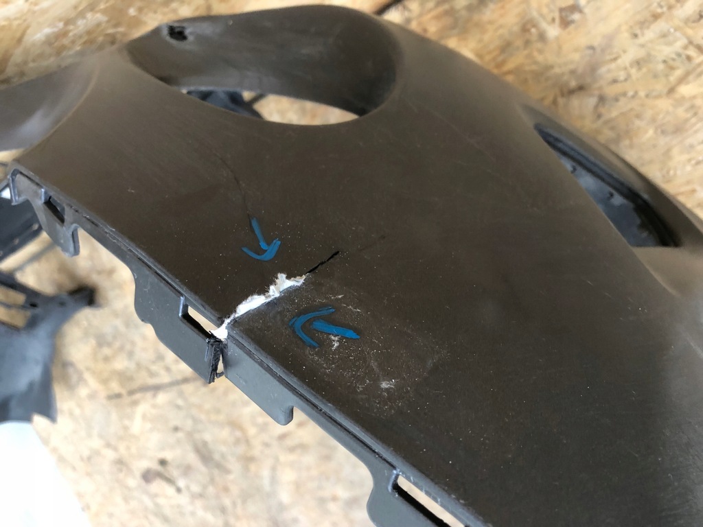 фото №11, Бампер передний оболочка fiat 500 abarth lift