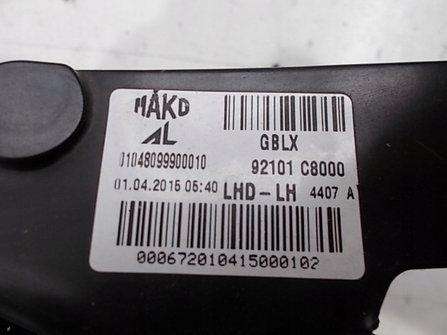 фото №11, Hyundai i20 ii 14-20 лампа левая передняя org !