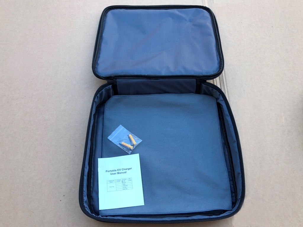 фото №13, Зарядное устройство чехол кронштейн кабель 5m 16a 230v 3,5kw ev charger do tesla usa