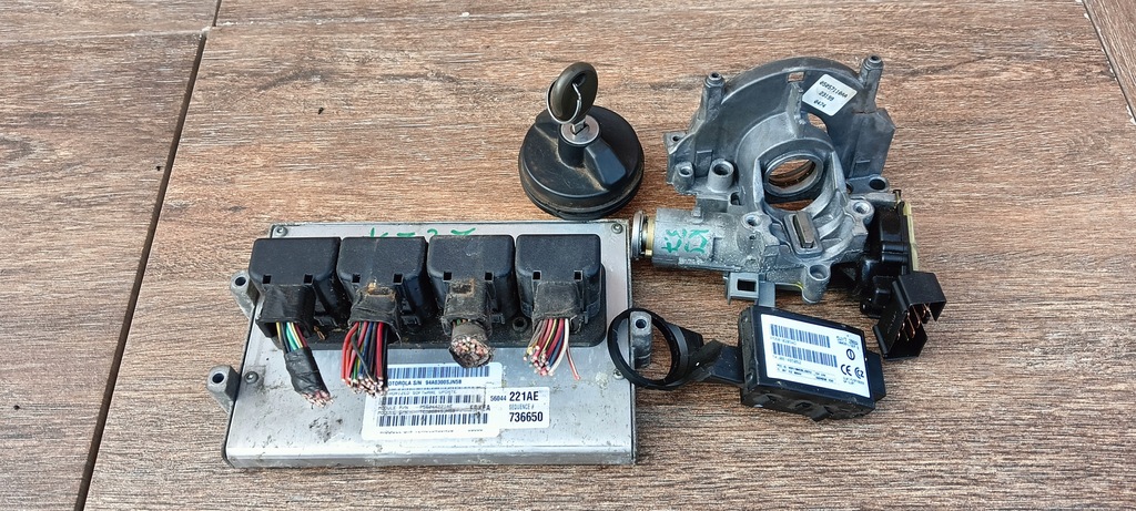 фото №9, Jeep cherokee liberty kj 01-05r 3.7 бортовой компьютер двигателя набор