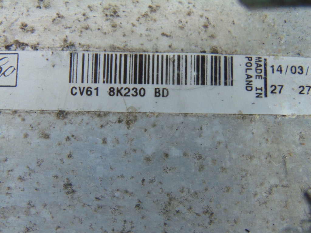 Інтеркулер радіатор повітря ford mondeo mk5 1.6 tdci Недорого