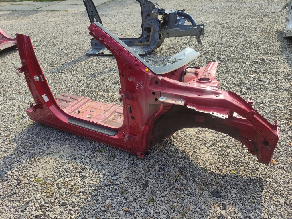 фото №1, Kia ev6 чверть права передня блок двигуна поріг лонжерон