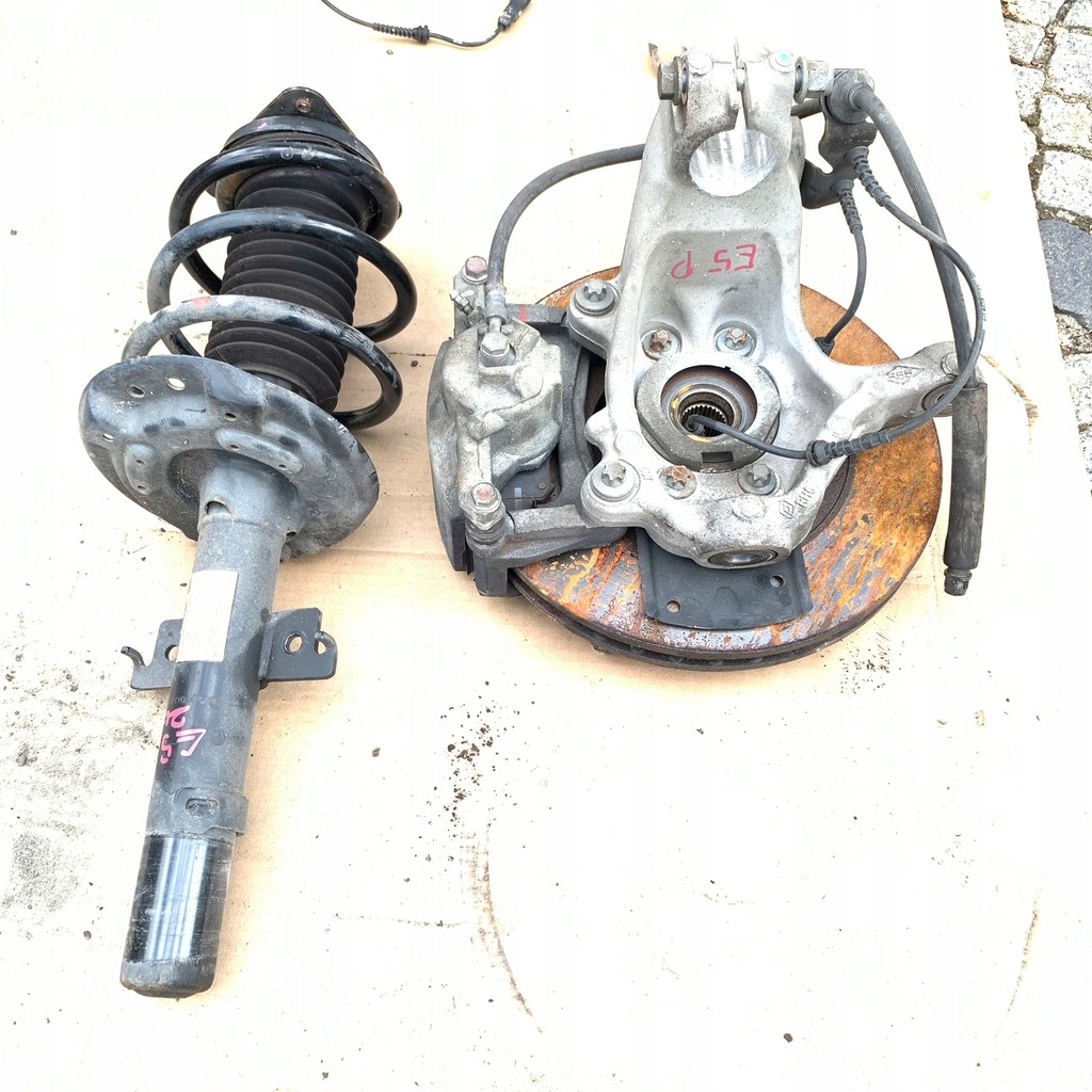 фото №1, Правая поворотный кулак амортизатор 543027894r 543207020r renault espace v 2.0 dci