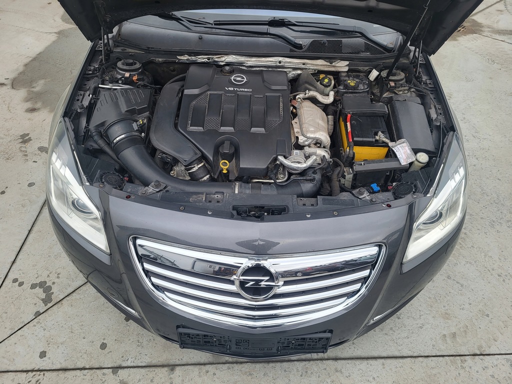 фото №13, Opel insignia i a 09r 2.8 перед капот бампер лампа ксенон крыло z177 pdc