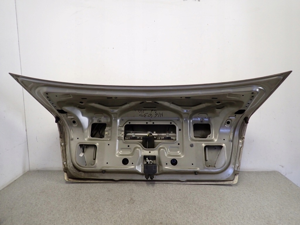 фото №7, Nissan almera n16 sedan 00-06 крышка багажника задняя багажника ey2