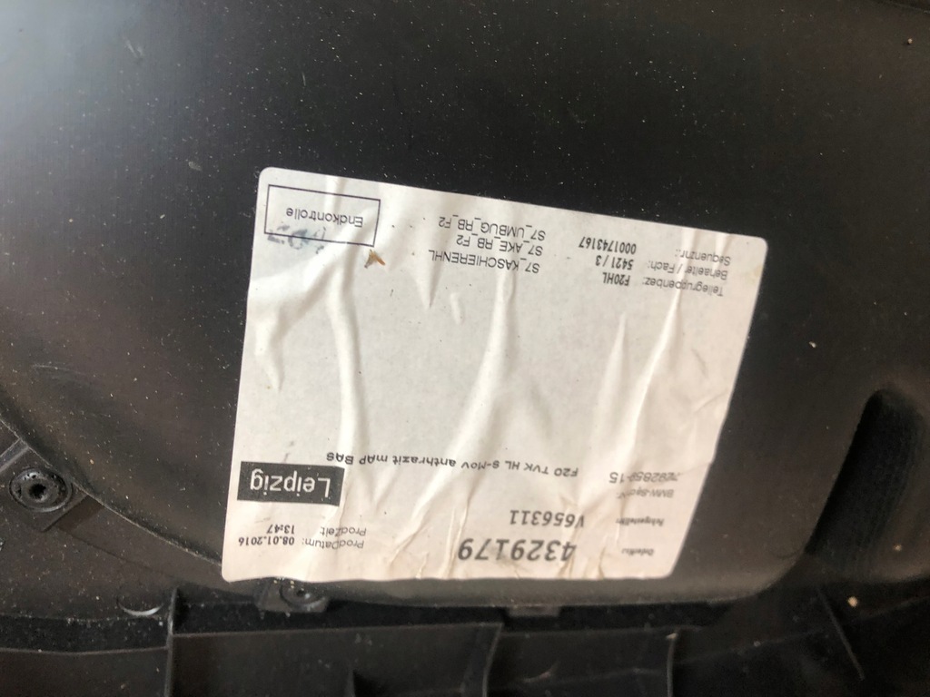 фото №9, Bmw 1 f20 обшивка задний левый