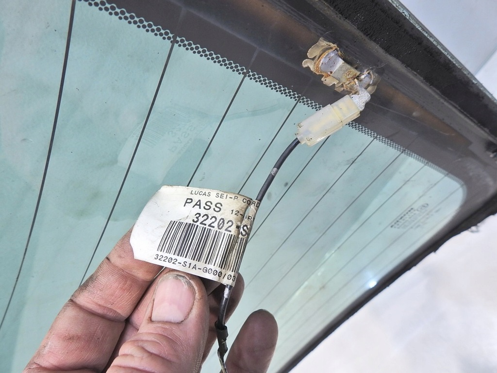 фото №7, Стекло задняя задняя honda accord vi sedan