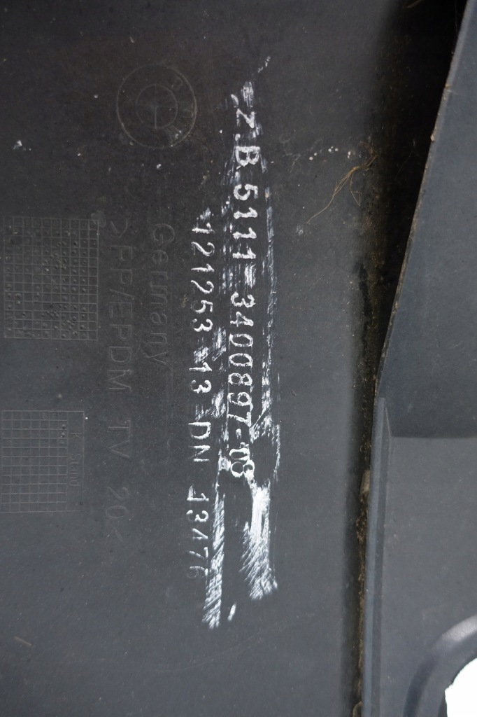 фото №11, Bmw x3 e83 2003- бампер перед передний 3400896