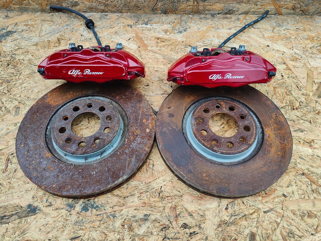 фото №1, Swap тормоза суппорты суппорт передние перед alfa romeo tonale brembo 330x28