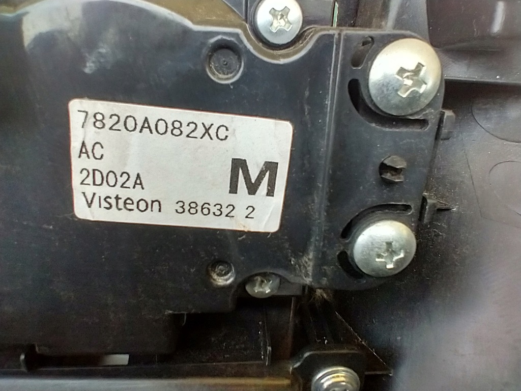 фото №15, Mitsubishi asx тунель панель обдув кондиціонера 8002a732 78204082xc