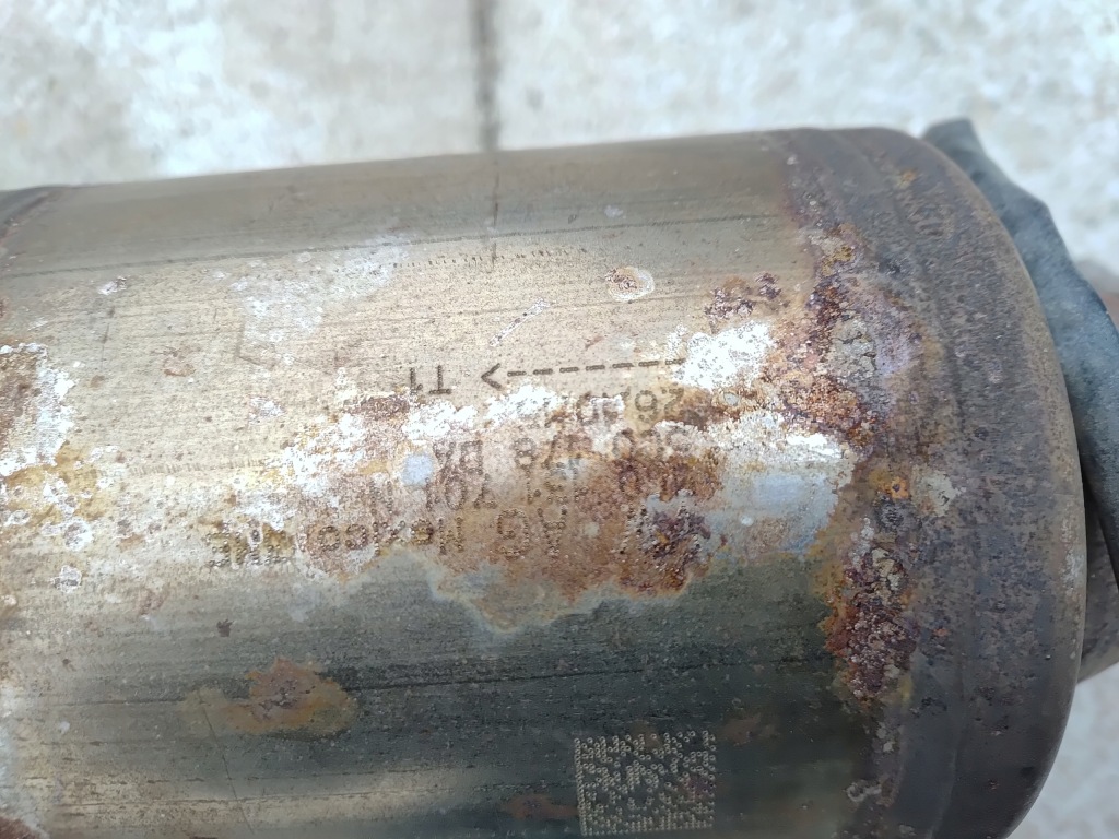 Vw beetle 16- гасник труба каталізатор kompletny 1.8 америка Доставка